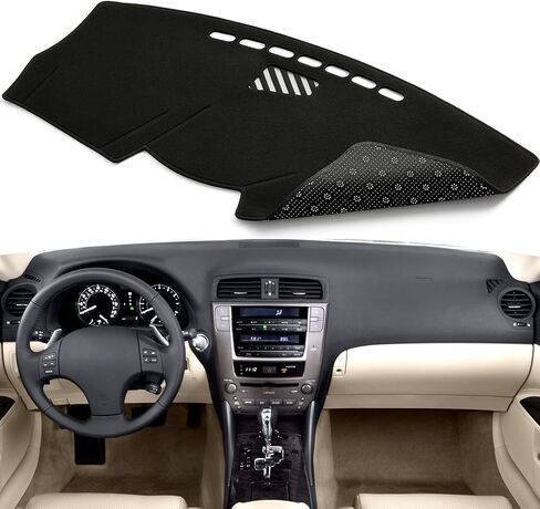 Dash Cover Custom Fit for Lexus IS250 IS350 2006-2013 Dashboard Cover Dashcover Dash Mat Protector Carpet Pad Accessories in Kuwait