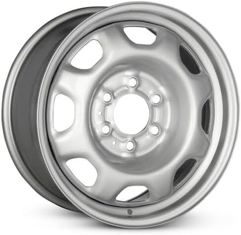 17x7.5 inch OEM Direct Replacement Steel Wheel for 2010-2020 Ford F150 6-135mm Silver 17 in Rim 560-03857 in Saudi Arabia