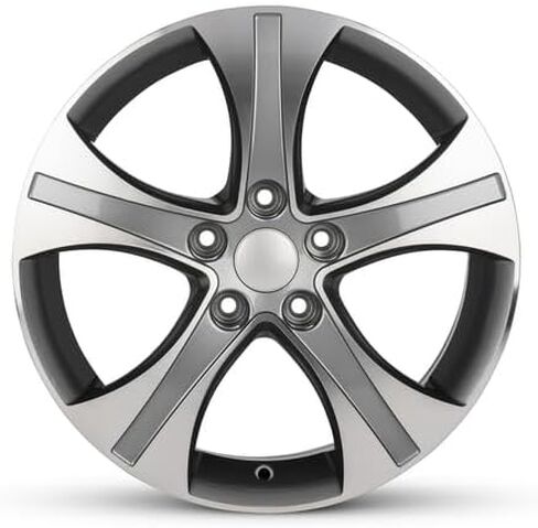 عجلة ألومنيوم بديلة جديدة مقاس 17 × 7 بوصة OEM لـ 2013-2016 Hyundai Elantra 5-114.3mm رمادي 17 بوصة حافة 529103X500 in Saudi Arabia