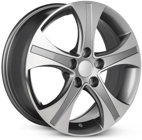 عجلة ألومنيوم بديلة جديدة مقاس 17 × 7 بوصة OEM لـ 2013-2016 Hyundai Elantra 5-114.3mm رمادي 17 بوصة حافة 529103X500 in Saudi Arabia