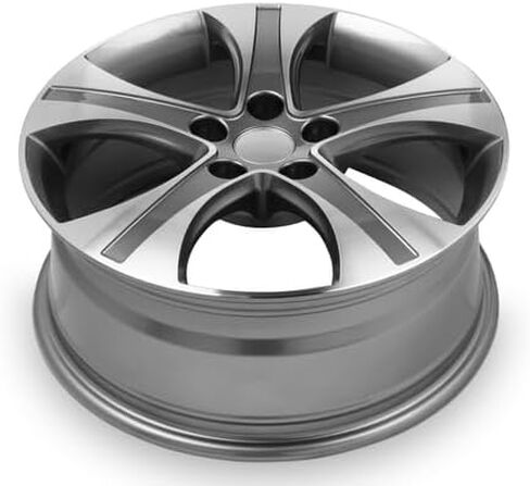 عجلة ألومنيوم بديلة جديدة مقاس 17 × 7 بوصة OEM لـ 2013-2016 Hyundai Elantra 5-114.3mm رمادي 17 بوصة حافة 529103X500 in Saudi Arabia