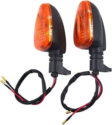 Road Passion 2 pcs Universal Motorcycle Rear Turn Signal Indicator Light Replacement for BMW K1200R SPORT 2007-2008/ K1200S 2005-2008/ K1300R 2009-2014/ K1300S 2009-2014 in Kuwait