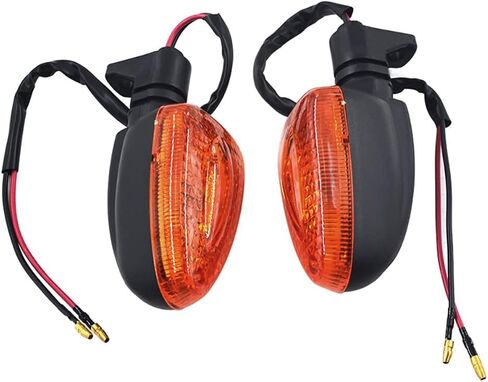 Road Passion 2 pcs Universal Motorcycle Rear Turn Signal Indicator Light Replacement for BMW K1200R SPORT 2007-2008/ K1200S 2005-2008/ K1300R 2009-2014/ K1300S 2009-2014 in Kuwait