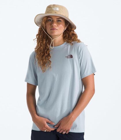تي شيرت نسائي بأكمام قصيرة Wildflower Trails من The North Face - تي شيرت برسومات كاجوال أنيقة، مقاس مريح، نسيج قطني ناعم in Kuwait