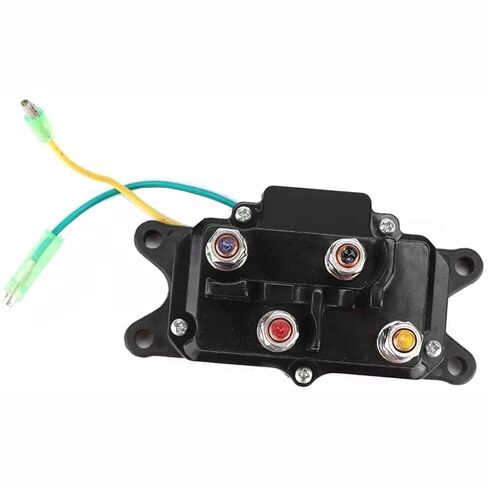 Winch Solenoid Relay Contactor 12V 250A Winch Relay Thumb Truck for ATV UTV Boat 4x4 Vehicles 3500-4500lbs Winch in Kuwait