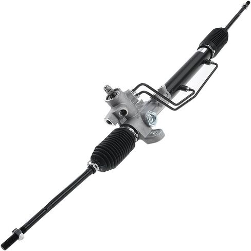 Power Steering Rack and Pinion Assembly for VW for Golf 1985-1992 for Jetta 1985-1992 Steel/Aluminum-Casting Material 3.81-Distance Between Mounting Holes (in) O-Ring-Hose Port Type in Saudi Arabia
