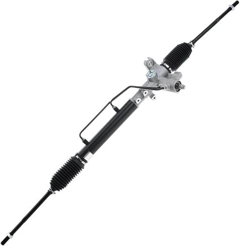 Power Steering Rack and Pinion Assembly for VW for Golf 1985-1992 for Jetta 1985-1992 Steel/Aluminum-Casting Material 3.81-Distance Between Mounting Holes (in) O-Ring-Hose Port Type in Saudi Arabia