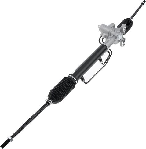 Power Steering Rack and Pinion Assembly for VW for Golf 1985-1992 for Jetta 1985-1992 Steel/Aluminum-Casting Material 3.81-Distance Between Mounting Holes (in) O-Ring-Hose Port Type in Saudi Arabia