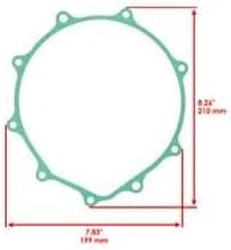 #US Part Replacement for Clutch Cover Gasket for Honda 11342-My3-000, 11342-Mt3-000, 11342-Mt3-405 in Saudi Arabia