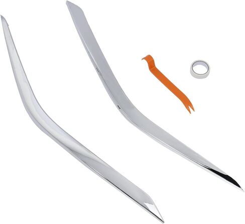 2 PCS Front Bumper Molding Trim Cover Left and Right Side Compatible with Nissan Murano 2015 2016 2017 2018 Replace 62075-5AA2A 62074-5AA2A Lower Bumper Molding Trim Kit in Saudi Arabia