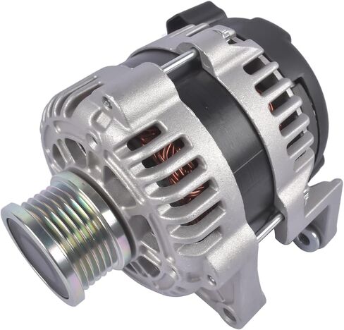 GELUOXI 12V 100A Alternator 6-Groove Replacement for Chevy Sonic LS LT LTZ 1.8L L4 2012-2018 13579666 1204654 13500577 in Saudi Arabia