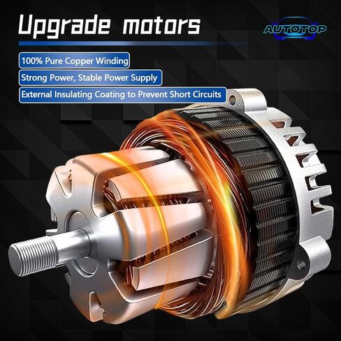 مولد كهربائي للخدمة الشاقة ومولد محمل انزلاقي FIT Caterpillar 236D 242D 246D 259D 262D 279D 289D - 12V 80A مع بكرة أخدود واحدة - استبدل 397-9953 A5TA8277 1G398-64012 (عبوة واحدة) in Saudi Arabia