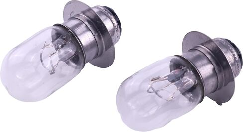 2PCS Headlight Halogen Bulbs 4KB-84314-01-00 92069-0012 Compatible with Yamaha Rhino 660 Wolverine 350 450 Raptor 250 350 660R Big Bear 350, Kawasaki 600 610 Bruin 250 350 in Saudi Arabia