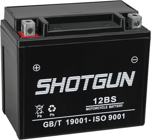 Shotgun YTX12-BS Motorsports Battery Compatible with Suzuki M50 Boulevard Limited in Saudi Arabia