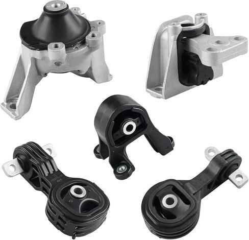 JDMON Compatible with 4Pcs Engine Motor Mount Honda CRV 2.4L L4 2002-2006 (Automatic Transmission) Compatible with A4504 A4506 A6596 A6597 in Saudi Arabia
