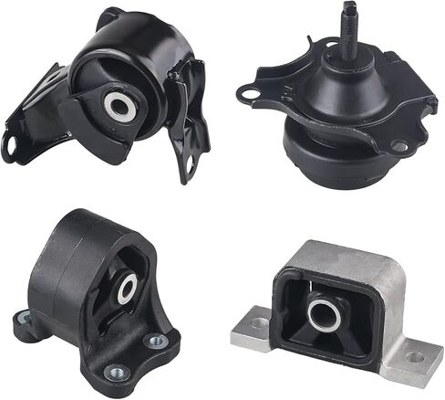JDMON Compatible with 4Pcs Engine Motor Mount Honda CRV 2.4L L4 2002-2006 (Automatic Transmission) Compatible with A4504 A4506 A6596 A6597 in Kuwait