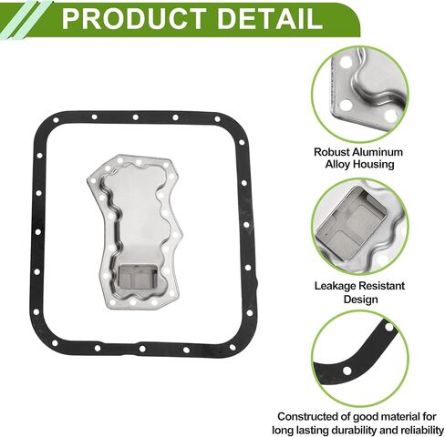 No.31728AA050 Transmission Filter Gasket Kit for Subaru Impreza 1999-2005 Durable Silver Tone Engine Automatic Transmission Filter Kit 1SET in Saudi Arabia
