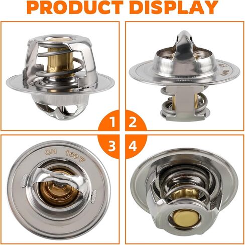 807252Q5 Thermostat Kit Compatible with Mercruiser 4.3L 5.0L 5.7L 7.4L 8.2L Engines 1987-2016 in Saudi Arabia