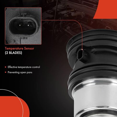 مجموعة مبيت منظم حرارة سائل تبريد المحرك A-Premium مع سدادة متوافقة مع بورش كايين 2011-2018، ماكان 2015-2018، باناميرا 2010-2016، 3.0 لتر 3.6 لتر 4.8 لتر in Saudi Arabia
