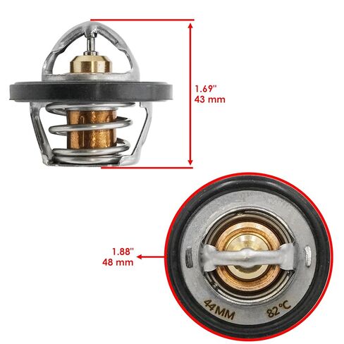 Caltric Thermostat 180F with O-Ring Compatible with Polaris Ranger Xp 800 2012-2013/Ranger Xp 900 2013-2018 in Saudi Arabia