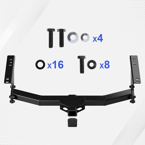 APS Rear Trailer Hitch, 2 inch Towing Hitch Receiver Class 3 Hitch Cover Included Compatible with Toyota 4Runner Lexus GX470 2003-2009 in Saudi Arabia