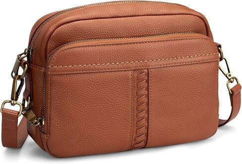 befen Geniune Leather Crossbody Bag for Women Anti Theft Purse and Hangbags with Built in RFID Wallet in Saudi Arabia