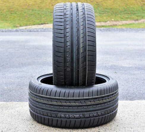 Set of 2 (TWO) Cosmo MuchoMacho All-Season Passenger Car High Performance Radial Tires-225/40R18 225/40ZR18 225/40/18 225/40-18 92Y Load Range XL 4-Ply BSW Black Side Wall UTQG 300AAA in Saudi Arabia