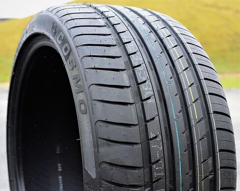 Set of 2 (TWO) Cosmo MuchoMacho All-Season Passenger Car High Performance Radial Tires-225/40R18 225/40ZR18 225/40/18 225/40-18 92Y Load Range XL 4-Ply BSW Black Side Wall UTQG 300AAA in Saudi Arabia
