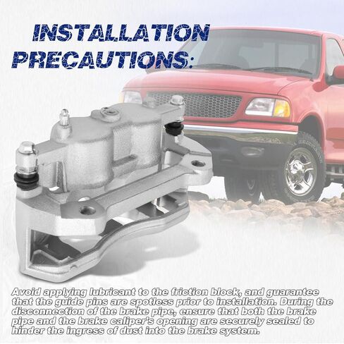 Front Left Brake Caliper Compatible with Ford F-150 2012-2020# AL3Z-2B292-A, CL3Z-2B120-A, CL3Z-2B120-B, FL3Z-2B120-A, FL3Z-2B120-B, 18-B5404 in Saudi Arabia