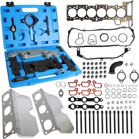 Head Gasket&Camshaft Timing Tool Kit,for BMW E83 X3 04-06,for E53 X5 01-06,for E36 Z3 01-02,for E85 Z4 03-05,for E46 325Ci 325i 325xi 330Ci 330i 330xi 01-06,for E39 525i 530i 01-05,2.5/3.0L in Saudi Arabia