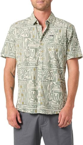 O'NEILL Men's Oasis Standard Short Sleeve Woven Shirt in Saudi Arabia