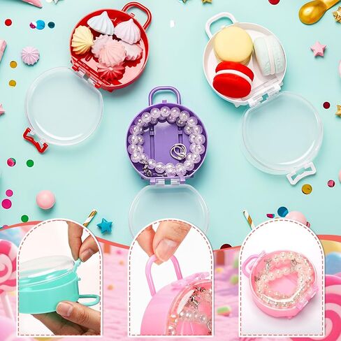 36 Pcs Mini Suitcase Party Favor Gift Box Empty Storage Clear Candy Luggage Suitcase Packaging Case Tiny Luggage Cute Miniature Travel Case Box for Wedding Bridesmaid Bridal Travel Party in Saudi Arabia