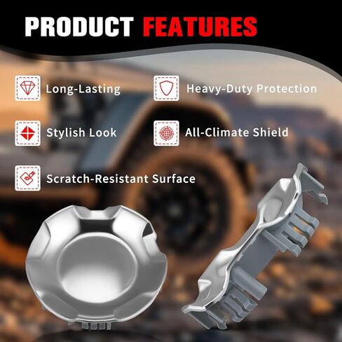 4 قطع غطاء مركز العجلة متوافق مع Chevy Silverado Avalanche Suburban Tahoe 2007–2014، لمسة نهائية بنمط الكروم 7-1/8 بوصة لعجلات 20 بوصة 6 عروة 5 قضبان، استبدال # 9596007 9595152 in Saudi Arabia
