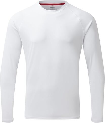 تي شيرت رجالي طويل الأكمام من Gill - حماية من أشعة الشمس فوق البنفسجية 50+ - مثالي للإبحار أو الرياضات المائية أو الملابس الكاجوال in Kuwait