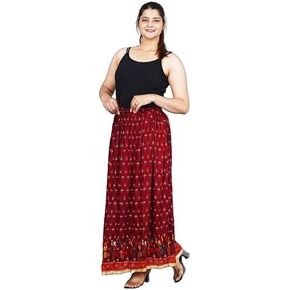 Women's Indian Cotton Wrap Around Skirts Boho Long Skirt Handmade Skirt in Saudi Arabia
