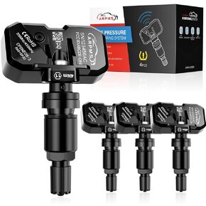 مستشعر TPMS، مستشعر مراقبة ضغط الإطارات 315 ميجا هرتز 4 عبوات متوافق مع Toyota Lexus Scion Pontiac Replace# 4260733021، 4260733011، 4260706011، 4260704010، أسود in Kuwait