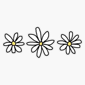 Daisy Stickers Vinyl Waterproof Sticker Decal Car Laptop Wall Window Bumper Sticker 5" in Saudi Arabia