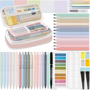Bible Study Supplies for Women, Bible Journaling Kit with Highlighters & Pens, Bible Tabs for Women, Sticky Notes, Bookmarks & Cross Clips – Bible Annotation Kit for Scripture Study(30pcs) in Saudi Arabia
