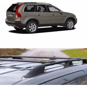 for Volvo XC90 SUV 2003-2014 Roof Racks Cross Bars Rooftop Cargo Box Rooftop Tent Bike Kano Basket Carrier in Kuwait