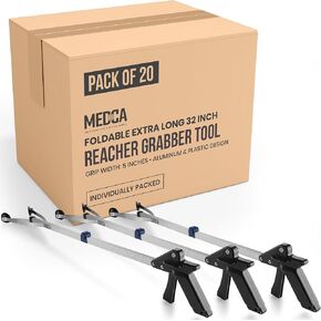 Reacher Grabber Tool - Gripping Device - Lightweight Durable Folding Claw Extends Arm Reach to 32 Inches Ideal Indoor and Outdoor Reaching Mobility Aid and Trash Grabber Picker Upper Tool in Saudi Arabia