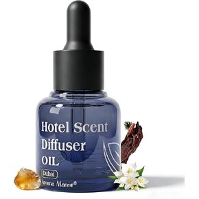 Hotel Fragrance Diffuser - Dubai Essential Oils Scent - Luxury Hotel Inspired Home Aromatherapy Diffuser Oil - Galbanum, Sandalwood, Musk - for Diffuser, Humidifier, Ultrasonic, Reed - 150ML in Saudi Arabia