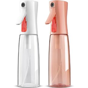 Continuous Spray Bottle for Hair – Fine Mist Water Mister, Empty Spray Bottles – Recycled Hair Misting Sprayer for Styling, Cleaning, Plants, Barbers, Salons & More – 2pk 6.1 OZ in Saudi Arabia