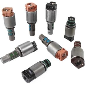 طقم ملف لولبي ناقل الحركة مكون من 8 قطع متوافق مع أرقام الأجزاء 46313-3B030 46313-3B000 46313-3B073 46313-3B075 46313-3B065 لمنصة A6GF1 in Kuwait