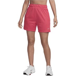 شورت Nike Attack للسيدات Dri-FIT Fitness متوسط ​​الارتفاع 5 بوصات غير مُبطن (وردي أستر/وردي أستر/وردي، DX6024-629) مقاس X-Small in Kuwait