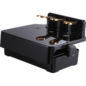 Adjustable Piano Pedal Extender for Students, 3 Pedals with Stabilizer, Compatible with Upright & Digital Pianos, Beginner Practice Tool (Black) in Saudi Arabia