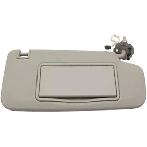 حاجب الشمس للسيارة متوافق مع Buick Regal 2009-2020 لحاجب الشمس الداخلي Buick LaCrosse مع مرآة مع حاجب أمامي خفيف ملحقات السيارة (الجانب الأيسر بيج) in Kuwait