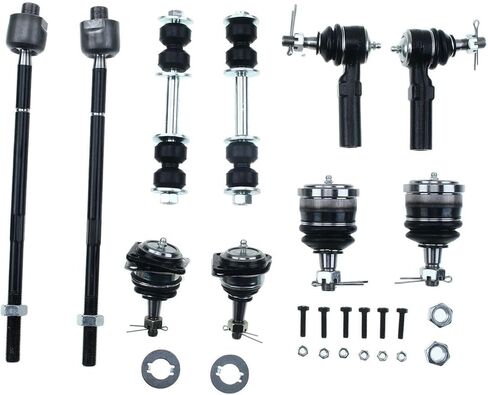 10X Stabilizer Sway Bar Kit Front Lower Rear Upper Inner & Outer Bolts Sleeve Steel for Chevy for Camaro 1993-2001,for Pontiac for Firebird 1993-2001 ES3238RL 22145460, 3-7 Days Delivery in Kuwait