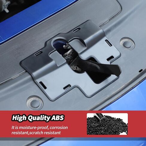 JeCar Engine Bay Dust Covers Trim Kit for 2011-2023 Dodge Charger Interior Accessories (Black) in Saudi Arabia