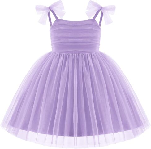 Arshiner Toddler Tulle Dress Girls Spaghetti Strap Birthday Princess Photoshoot Tutu Dresses in Saudi Arabia