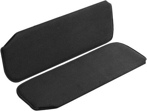15963109 Sun Visor Pair, Light Grey Cloth Sun Visors Fit for 1988-1998 Chevy Suburban Silverado/GMC C/K Pickup Truck, 38-2118-LG SV201-1808 15963109 in Saudi Arabia